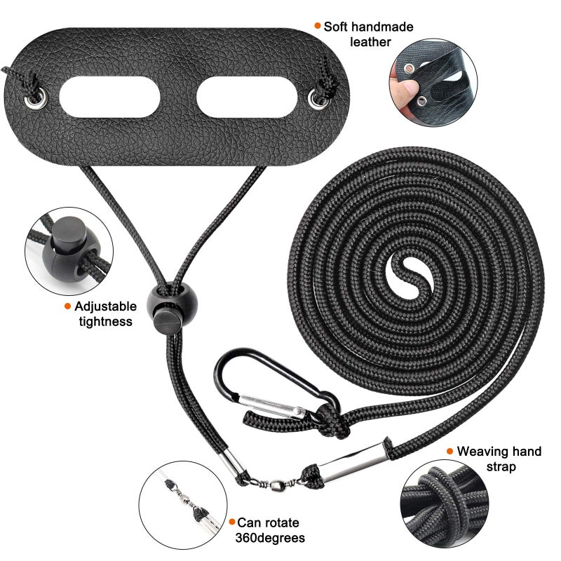 BWOGUE Bearded Dragon Harness and Leash Adjustable Leather Lizard Reptiles Harness Leash for Amphibians and Other Small Pet Animals (S,M,L,3 Pack) - Image 3